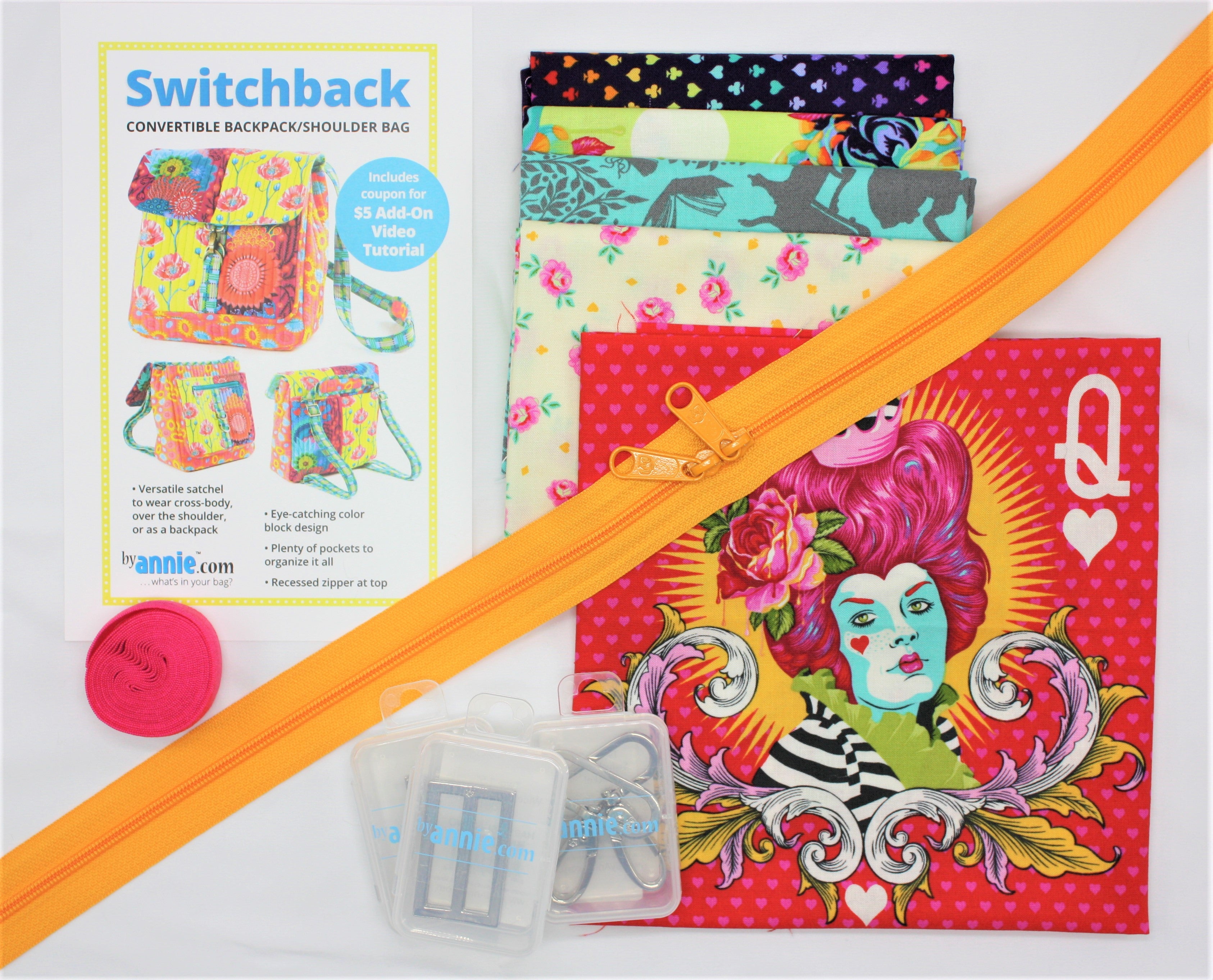 ByAnnie.com and Patterns By Annie - Switchback is our fun-to-sew