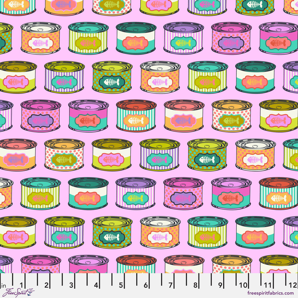 Tabby Road Deja Vu - Cat Snacks - Electroberry - 1/2 yard
