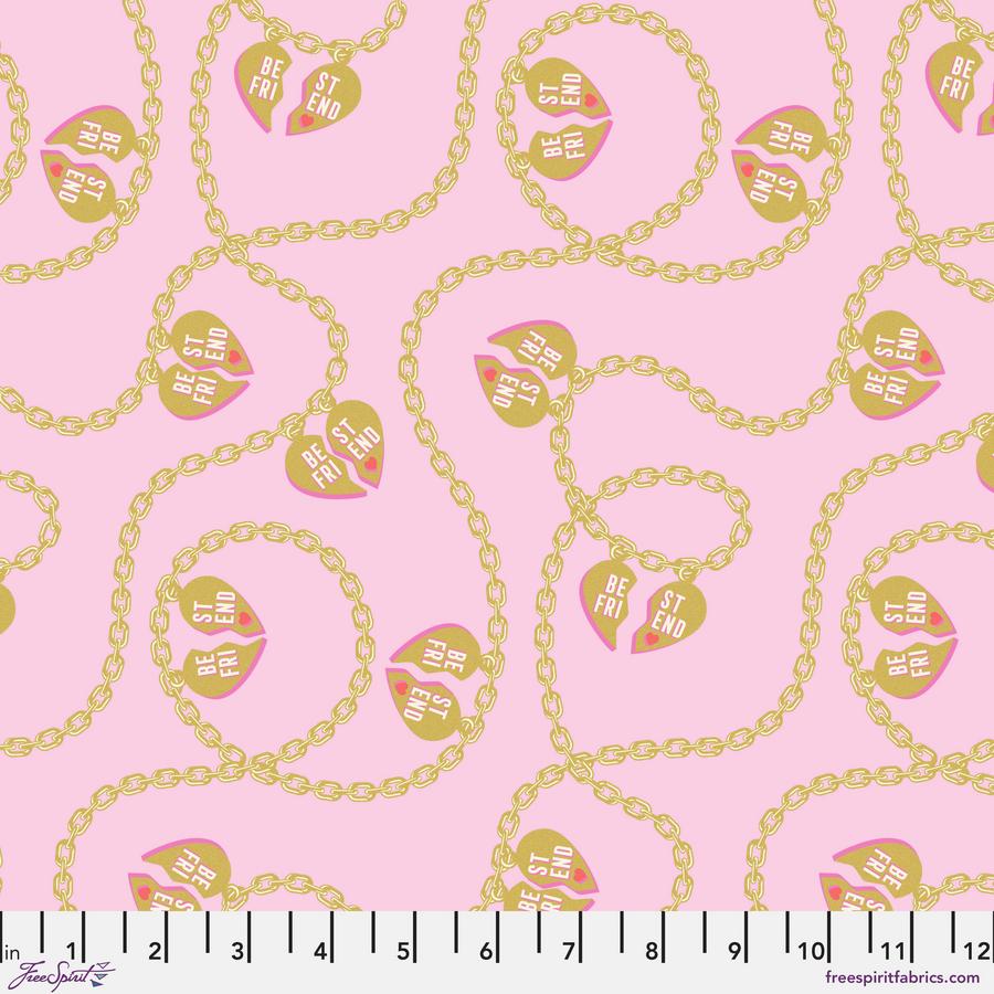 Lil Charmer - Blossom (Metallic) - 1/2 Yard