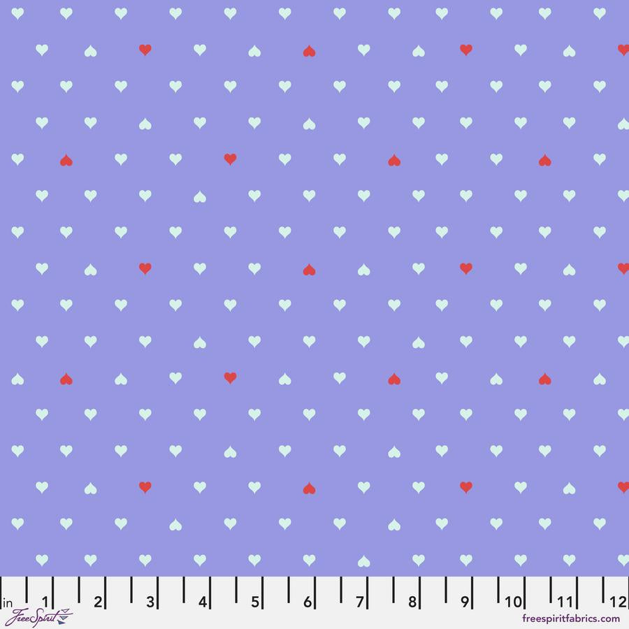 Unconditional Love - Bluebell - 1/2 Yard