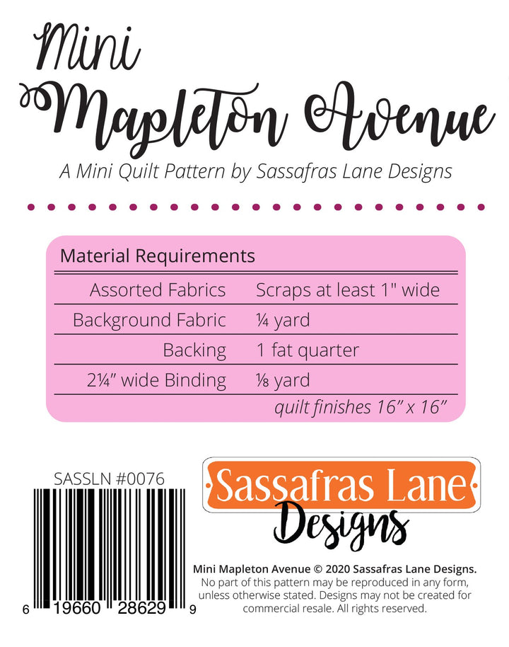 Mini Mapleton Avenue