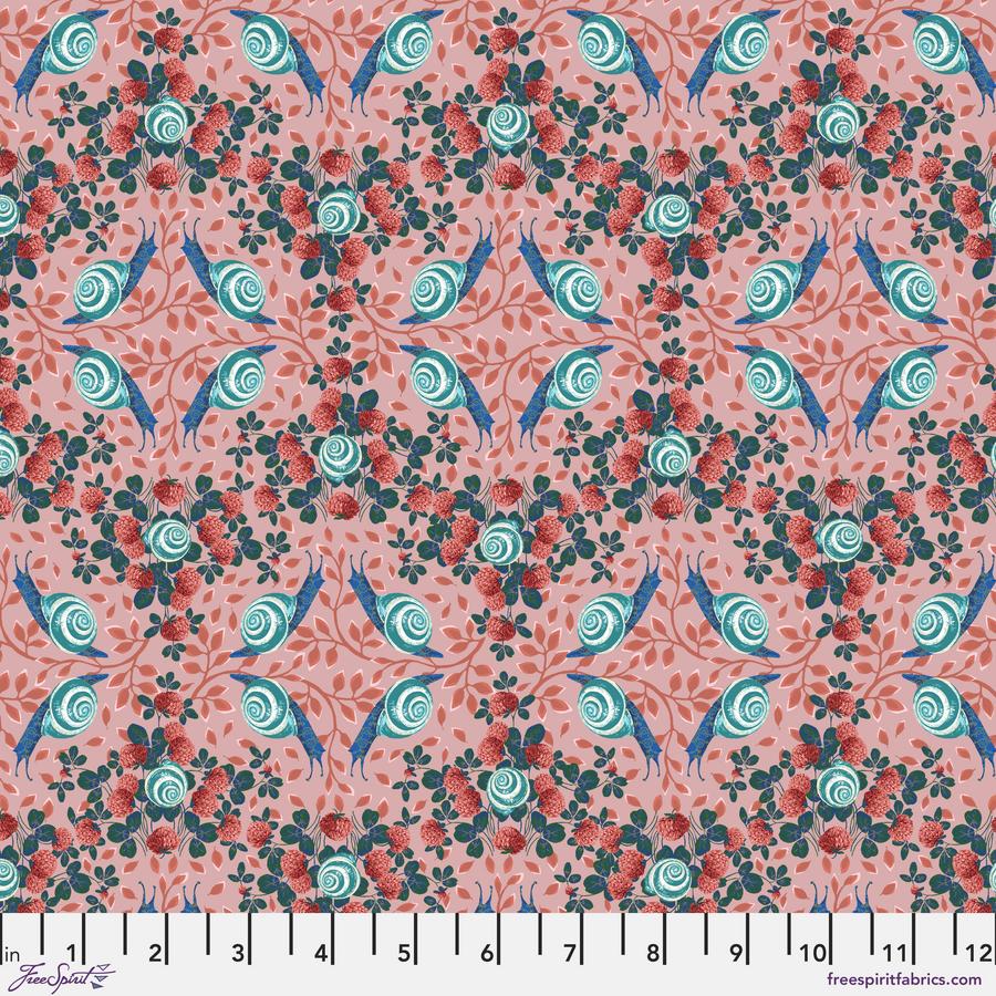 Land Art 2 - Rain Dance - Rose - 1/2 Yard