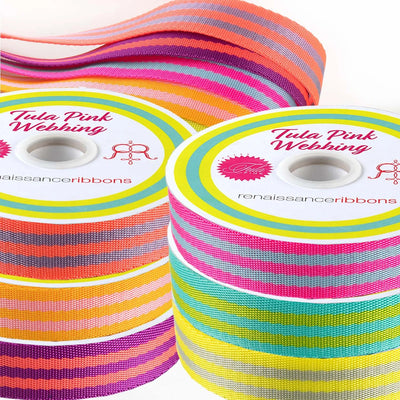 Tula Pink Vintage Winner Designer Ribbon Pack | Renaissance Ribbons  #DP-98TKV4