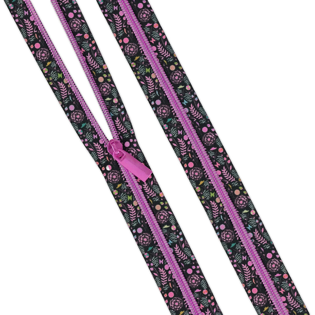 Tula Pink x Sallie Tomato Zipper by the Yard - Prince Charming