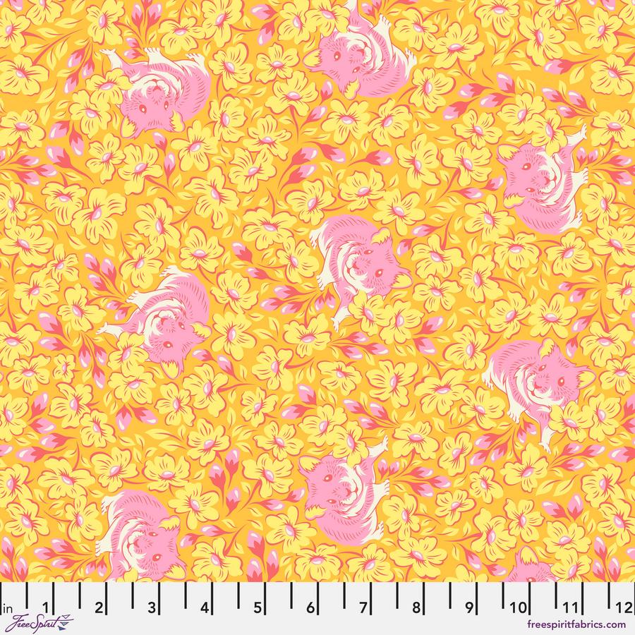 Chubby Cheeks - Buttercup - 1/2 Yard