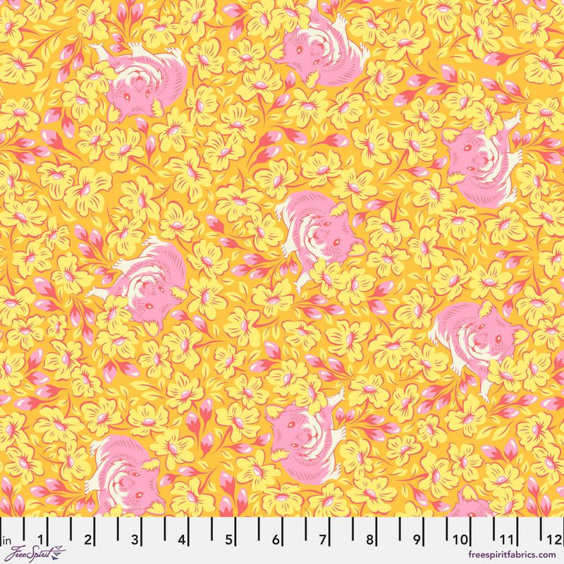 Chubby Cheeks - Buttercup - 1/2 Yard