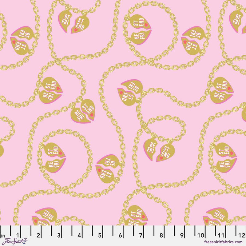 Lil Charmer - Blossom (Metallic) - 1/2 Yard