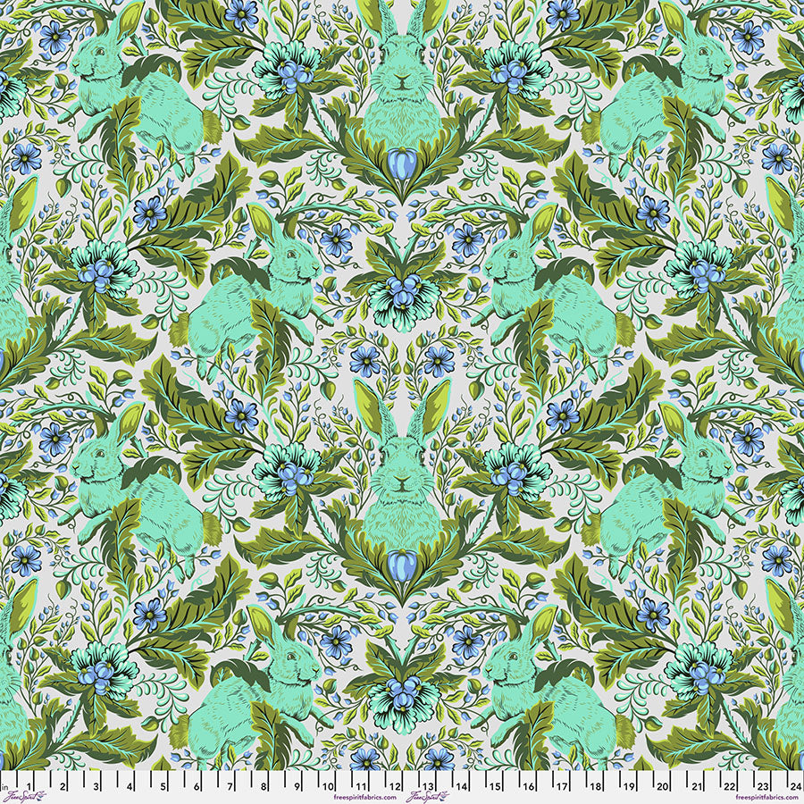 Full Moon Forest II - Hoppy Go Lucky - Starlight - 1/2 yard