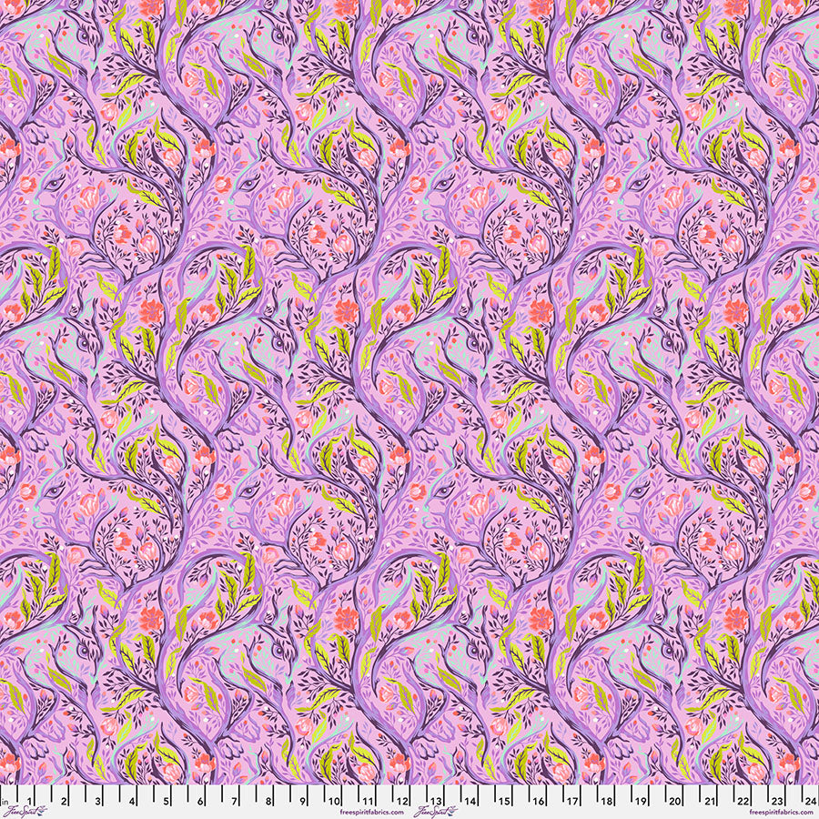 Full Moon Forest II - Branch Manager - Blossom - 1/2 yard