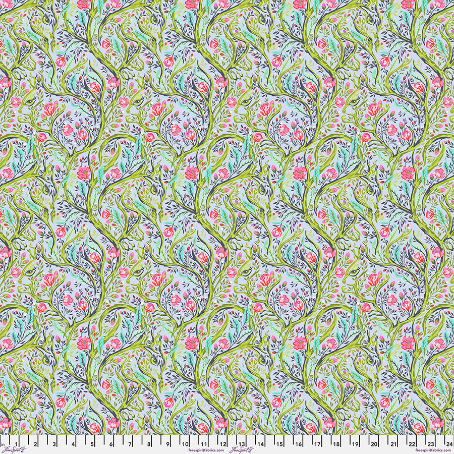 Full Moon Forest II - Branch Manager - Starlight - 1/2 yard