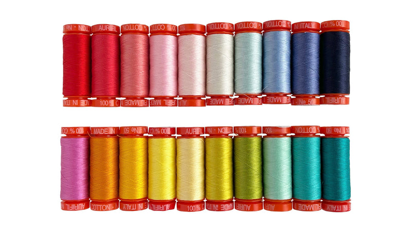 Besties Aurifil thread collection (Small Spools)