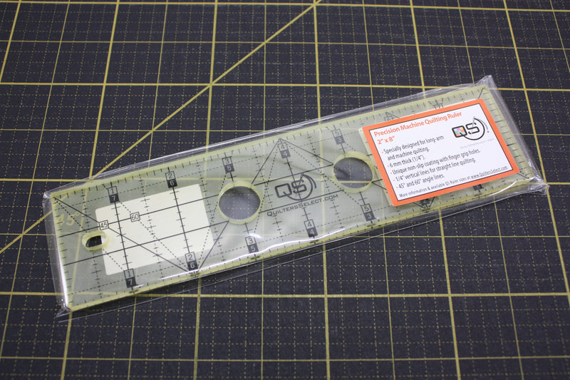 2" x 8" Machine Quilting Ruler