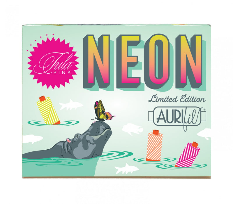 Neon Aurifil Thread Set (Large Spools)