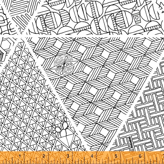 CLEARANCE: Favorite Things - White - 1 precut yard