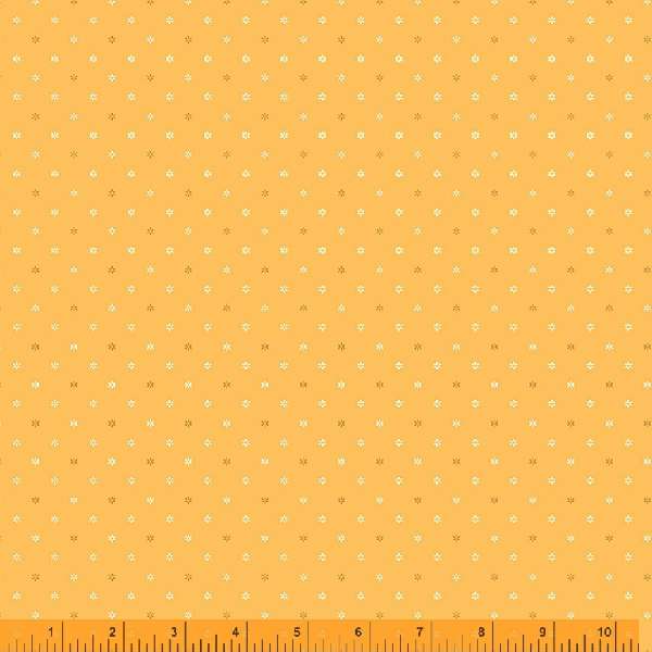 Forget Me Not - Bud Dot, Sunshine - 1/2 Yard