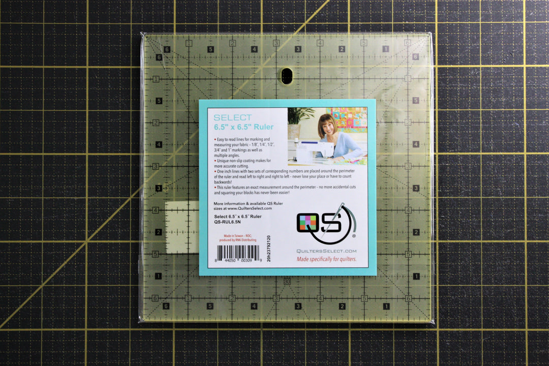 6.5" Square Non-Slip Ruler