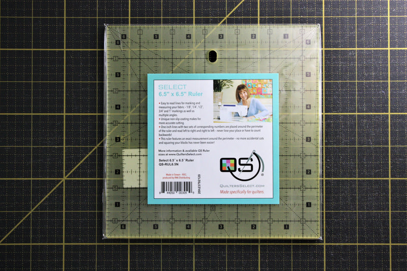 6.5" Square Non-Slip Ruler