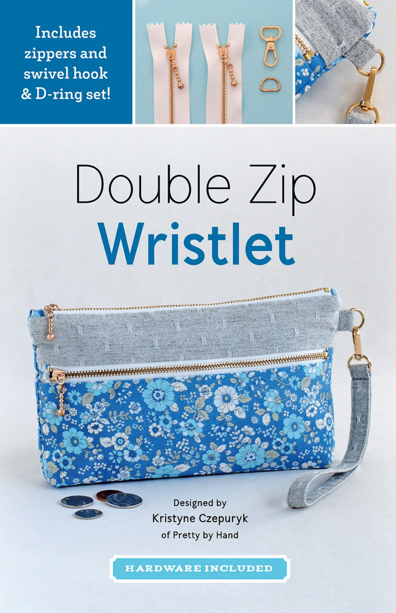 Double Zip Wristlet