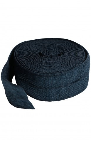 Fold-Over Elastic - Navy