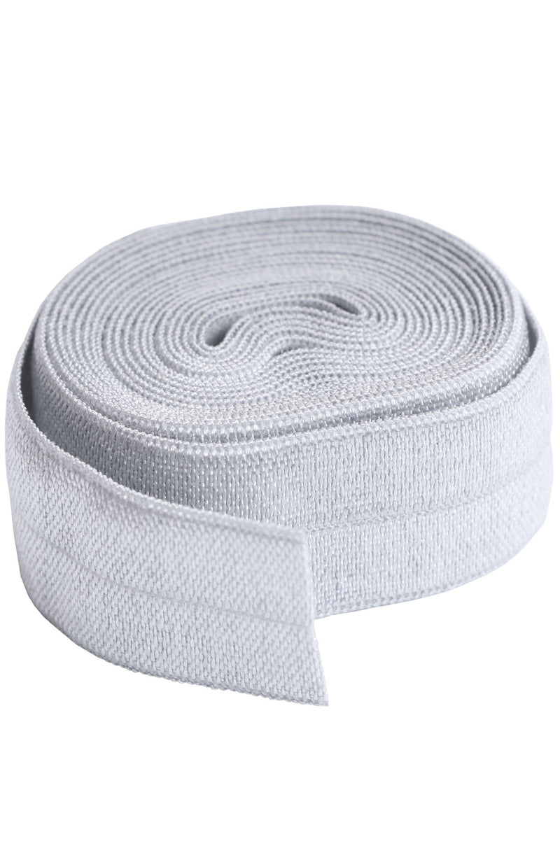 Fold-Over Elastic - Pewter