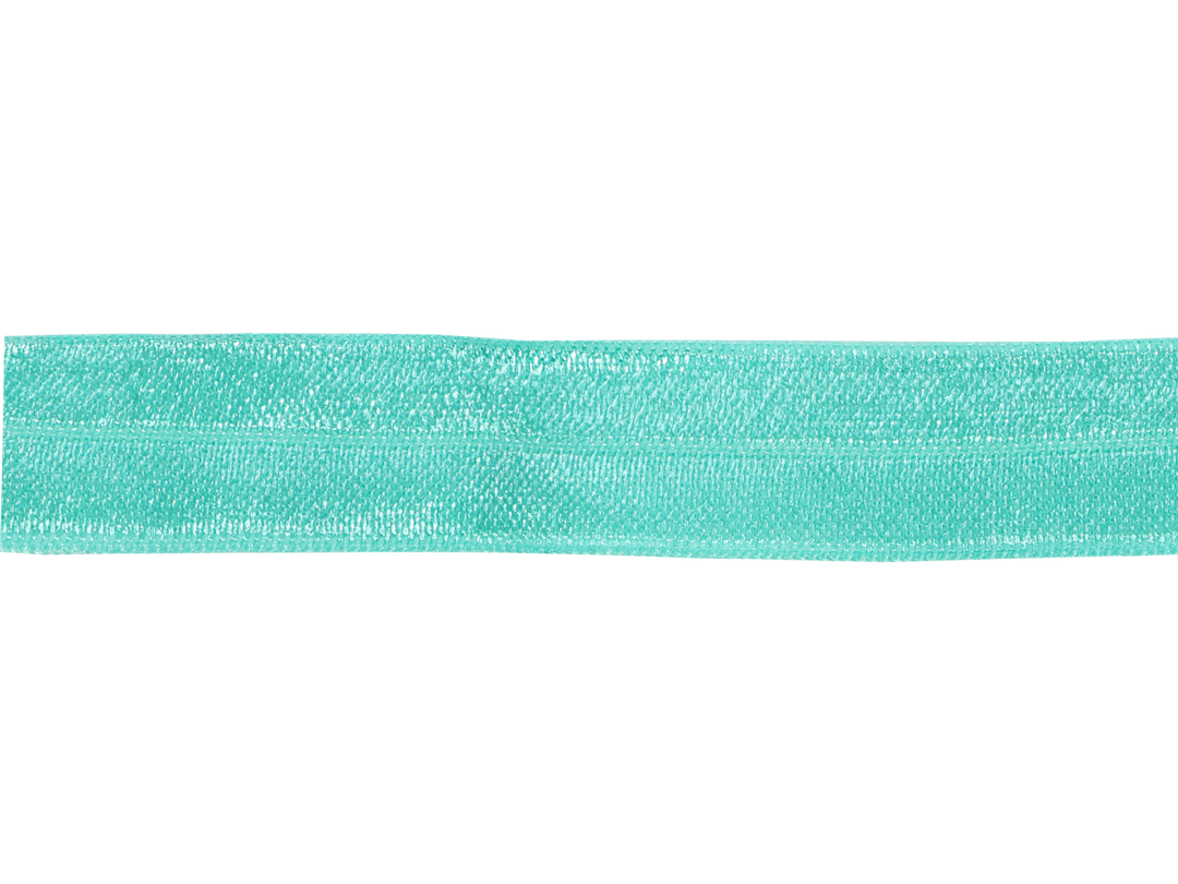 Fold-Over Elastic - Turquoise
