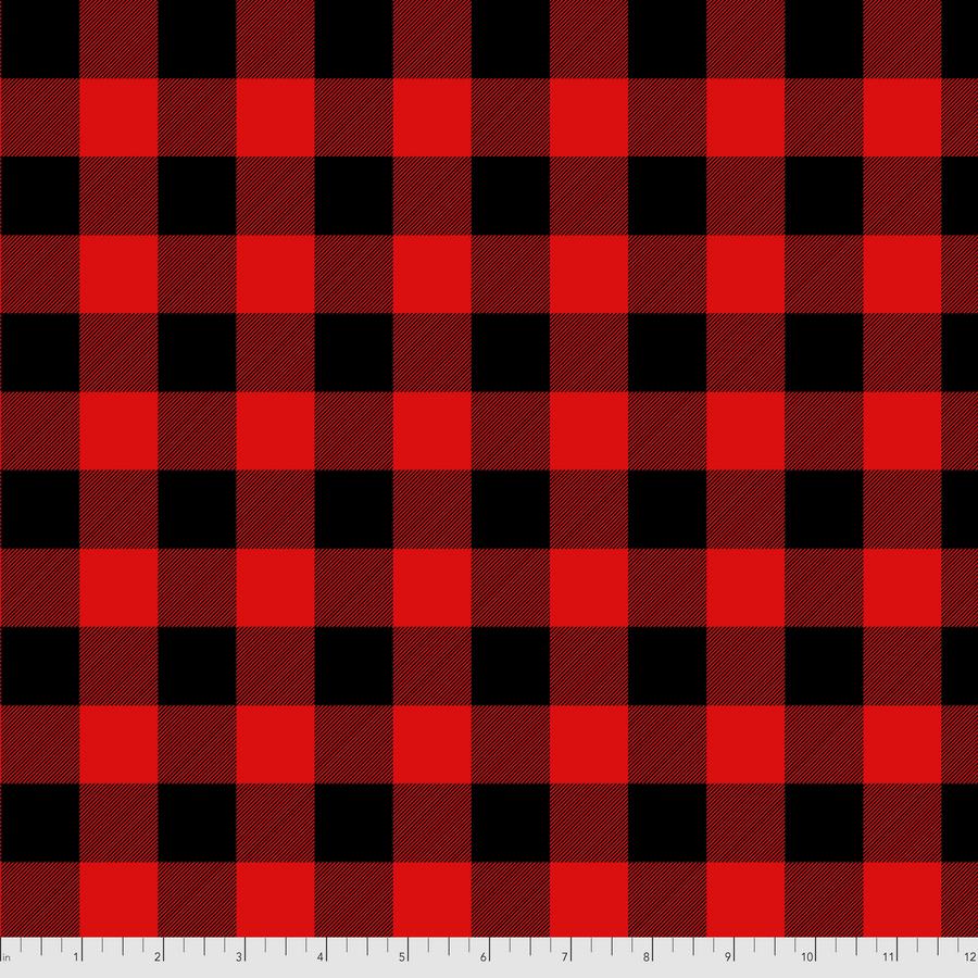 Check Yo'self - Holly Berry - 1/2 yard