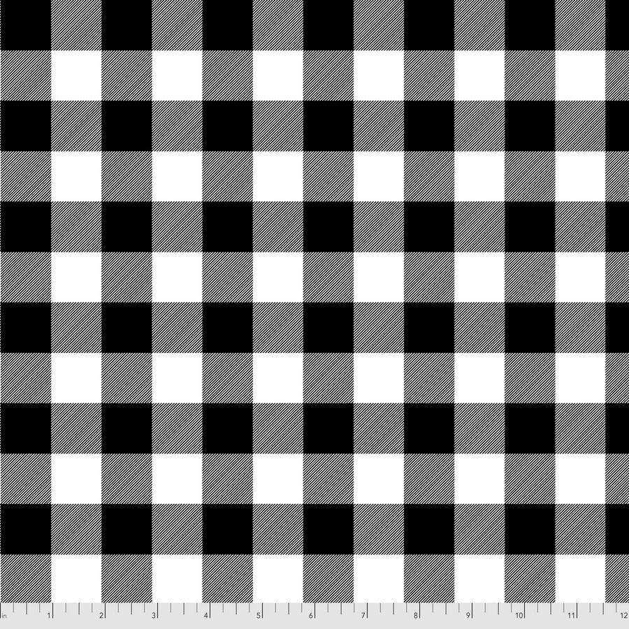 Check Yo'self - Ink - 1/2 yard