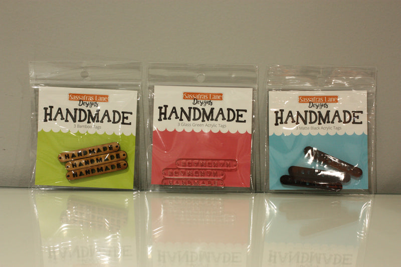 "Handmade" Tags - Set of 3