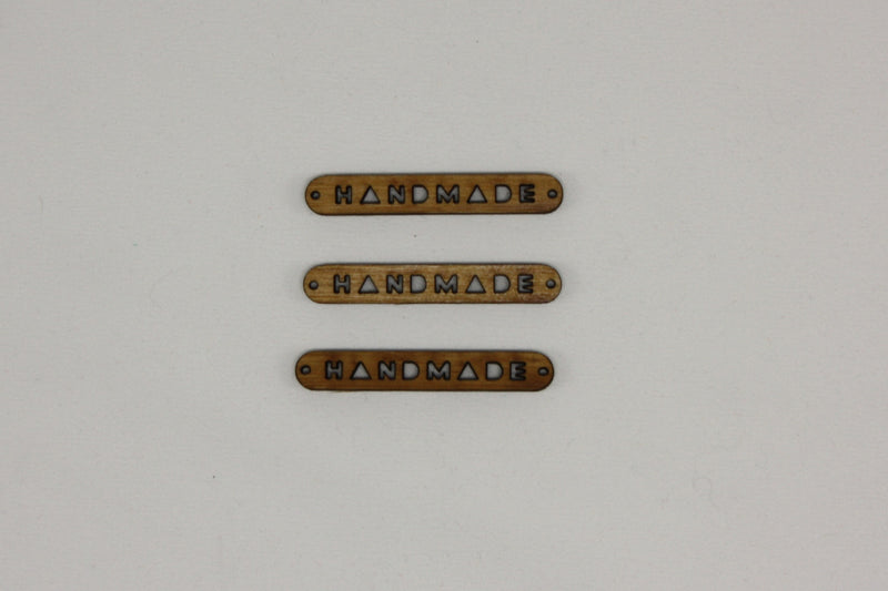 "Handmade" Tags - Set of 3