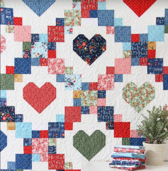 Heartsy Quilt Kit