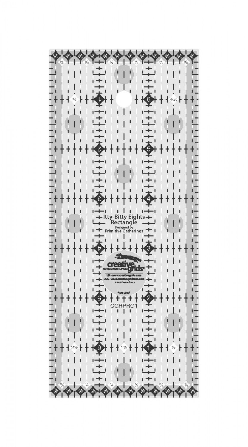 Itty Bitty Eights Non-Slip Ruler