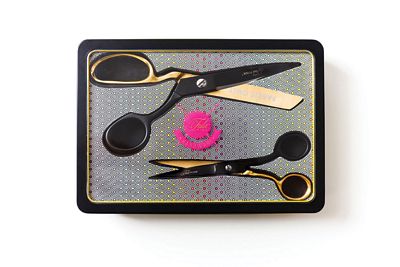 Tula Pink Hardware - Limited Edition Black Gold Scissor Set