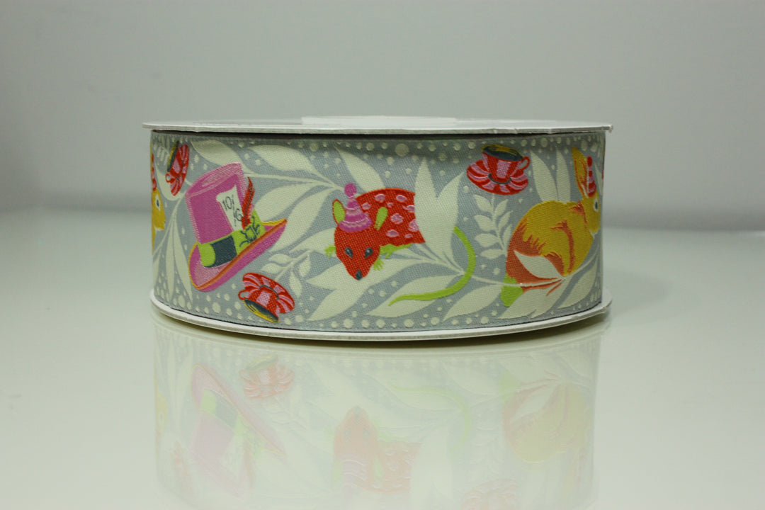 Tula Pink Curiouser Ribbon: Mad Hatter - 1/2 Yard (2")