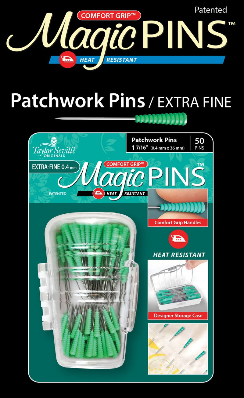 Magic Pins: Patchwork (50 count - Extra Fine)