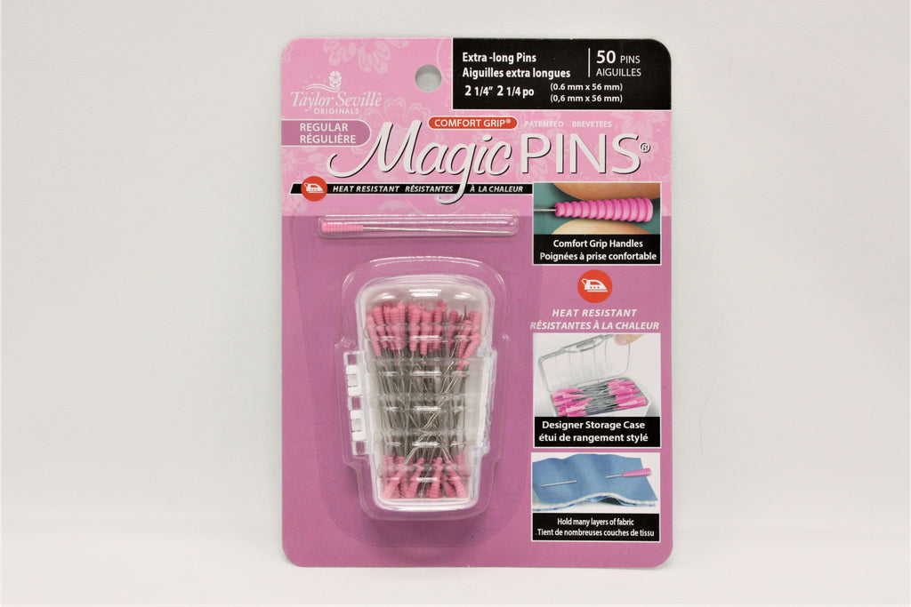 Magic Pins: Extra Long (50 count - Regular) – Stitch Fabric Company