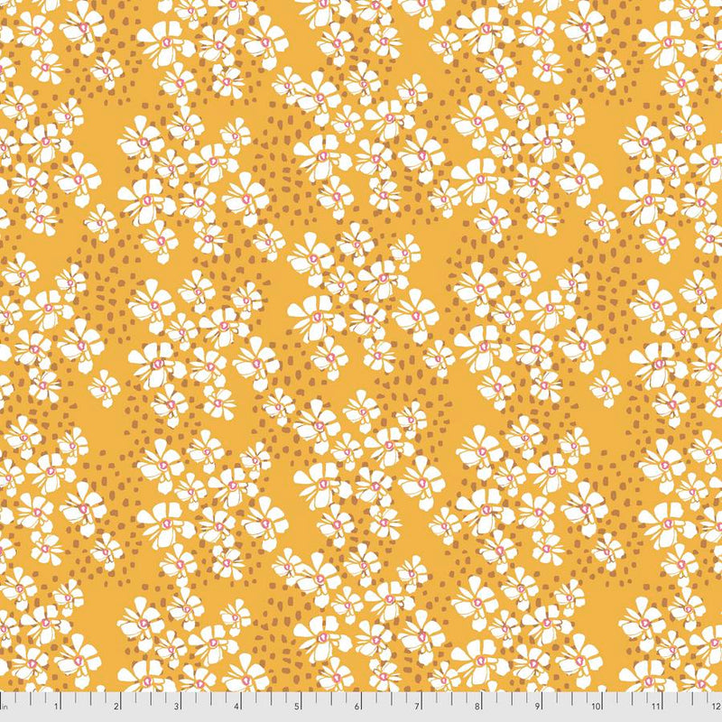 Boho Blooms - Marigold Path - 1/2 yard