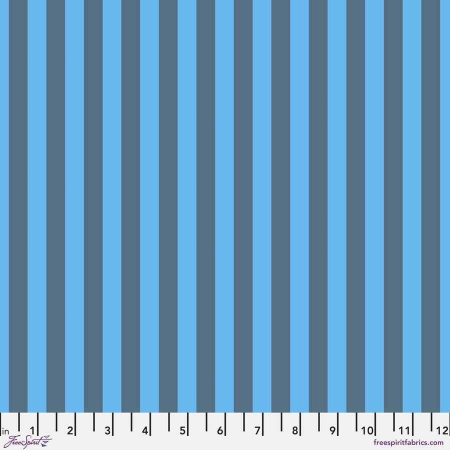 Neon Tent Stripe - Aura - 1/2 Yard