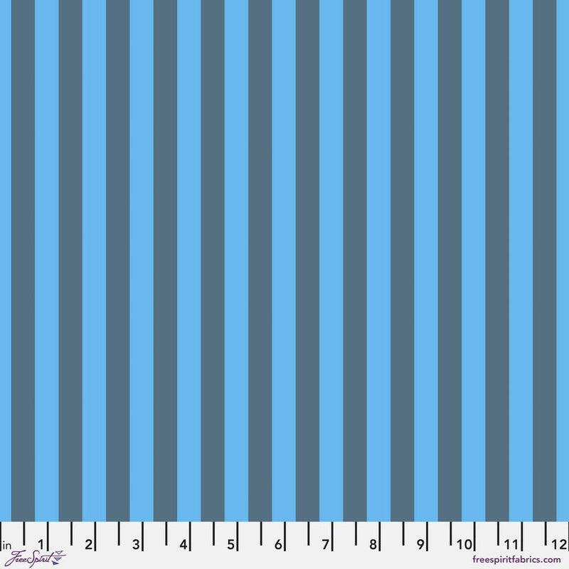 Neon Tent Stripe - Aura - 1/2 Yard