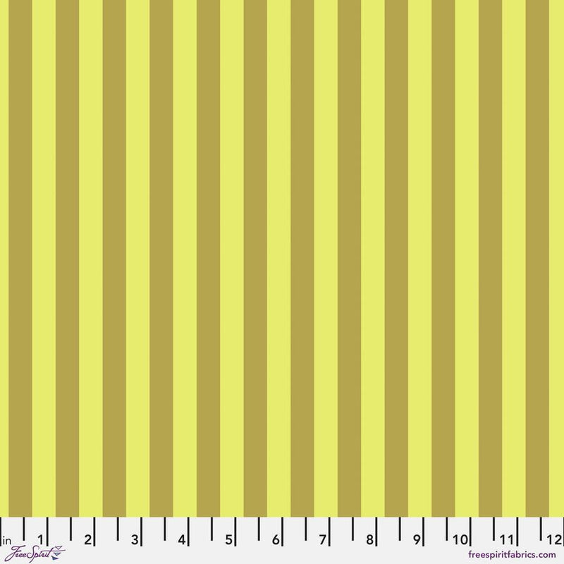 Neon Tent Stripe - Moon Beam - 1/2 Yard