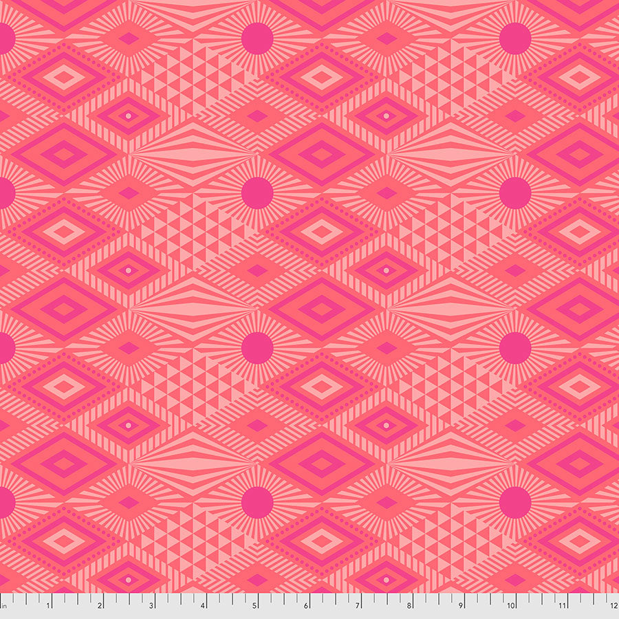 Lucy - Dragonfruit - 1/2 Yard