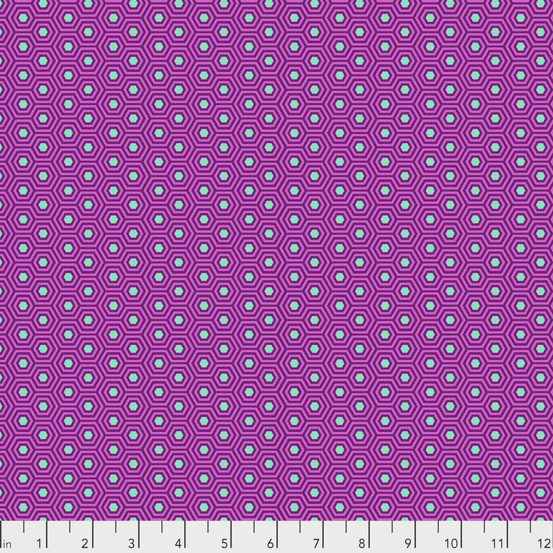 Hexy - Thistle - 1/2 Yard