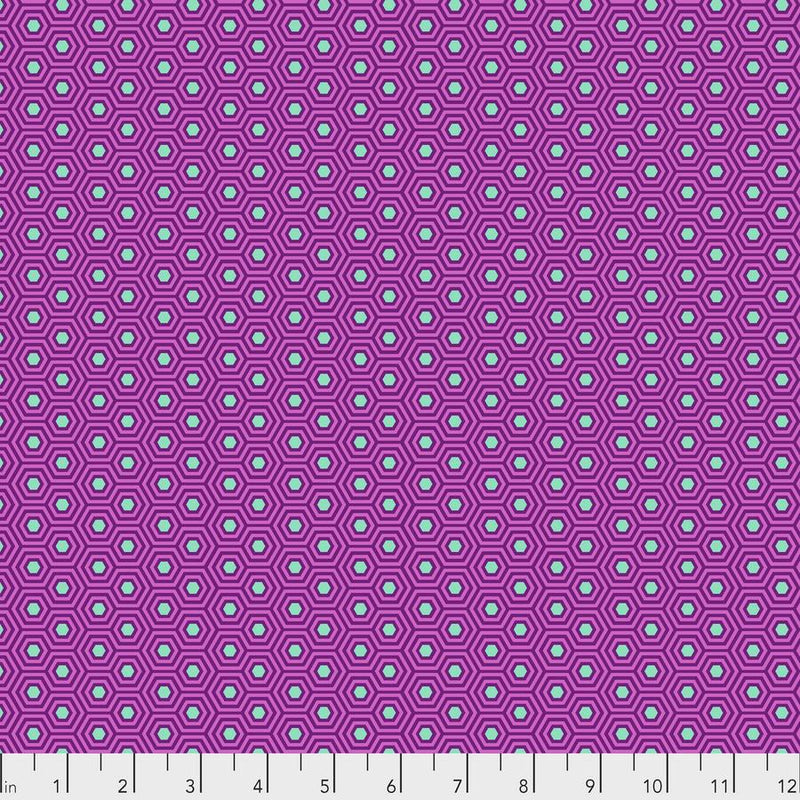 Hexy - Thistle - 1/2 Yard