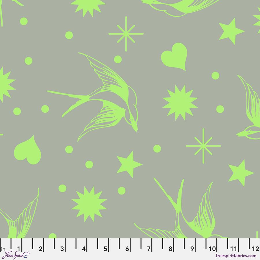 Neon Fairy Flakes - Karma - 1/2 Yard