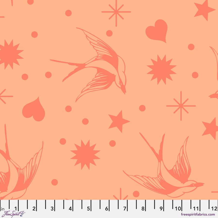 Neon Fairy Flakes - Lunar - 1/2 Yard