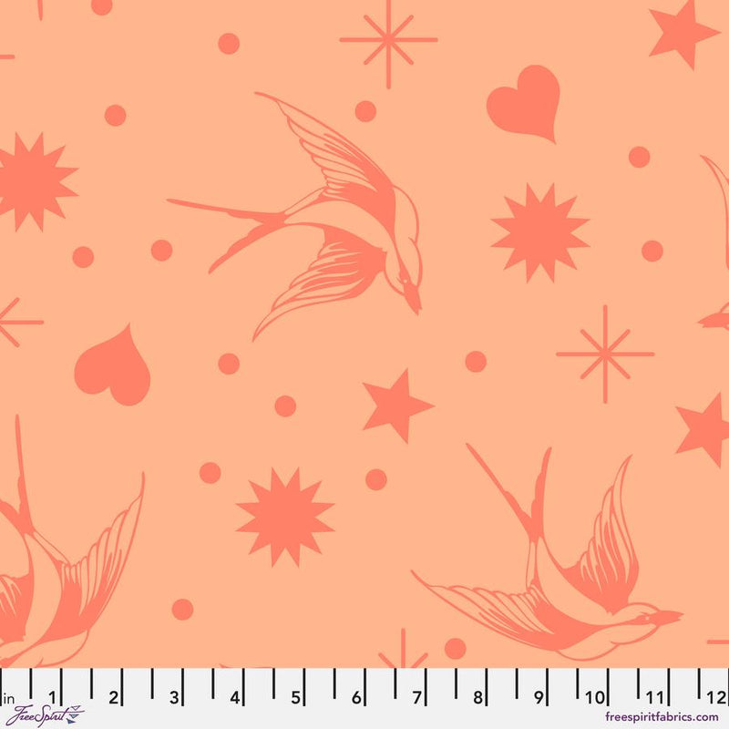 Neon Fairy Flakes - Lunar - 1/2 Yard