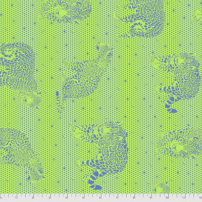 Lil Jaguars - Kiwi - 1/2 Yard