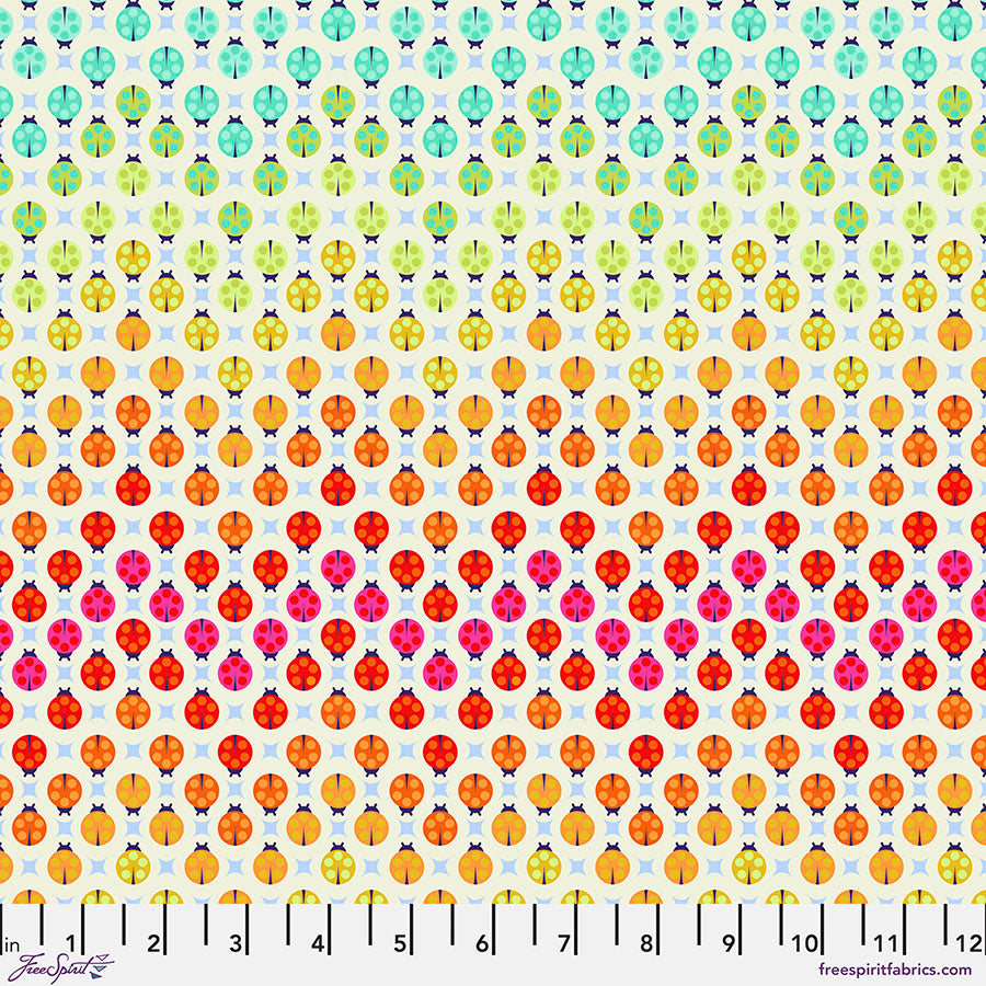 Painted Ladies - Glow - 1/2 Yard