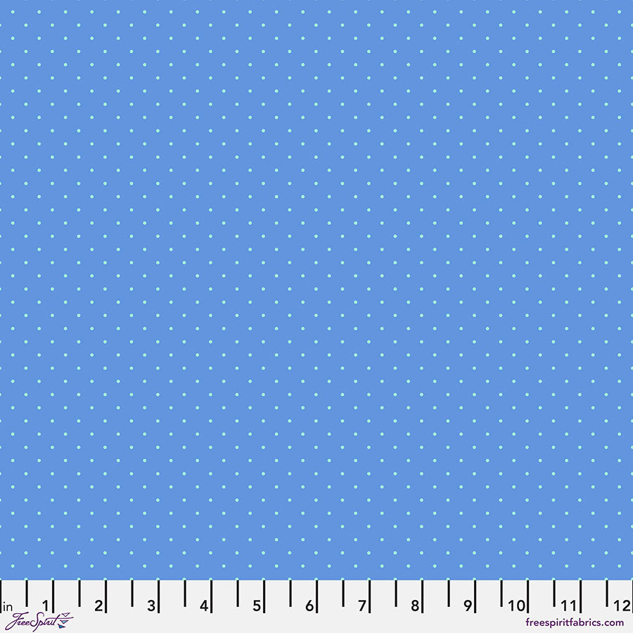 Tiny Dots - Bluebell - 1/2 Yard