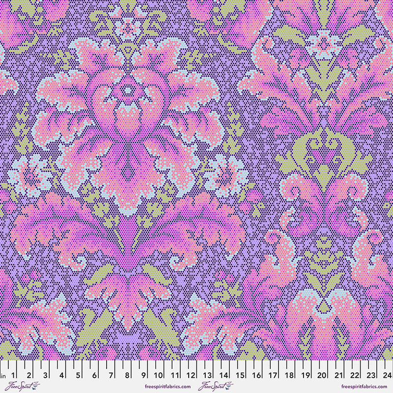 Parisville Deja Vu - Damask Dot - 1/2 Yard