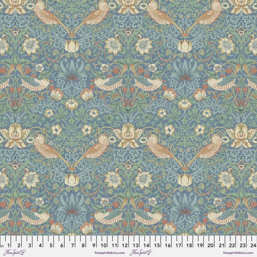 Strawberry Thief - Marine - 1/2 Yard